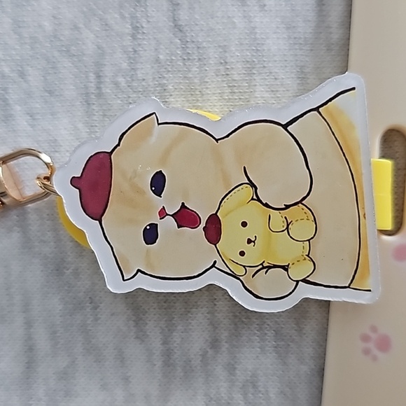 Pom Pom / Mofusand Retractable ID Holder - Picture 6 of 6